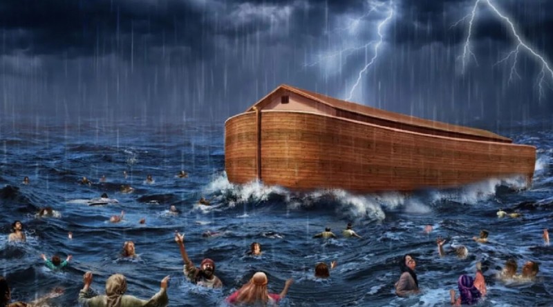 Create meme: the picture of Noah's ark, the great flood, Noah's Ark