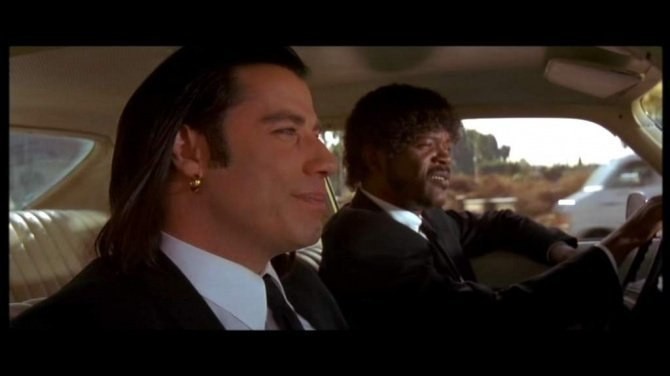 Create meme: music videos, pulp fiction , vincent vega