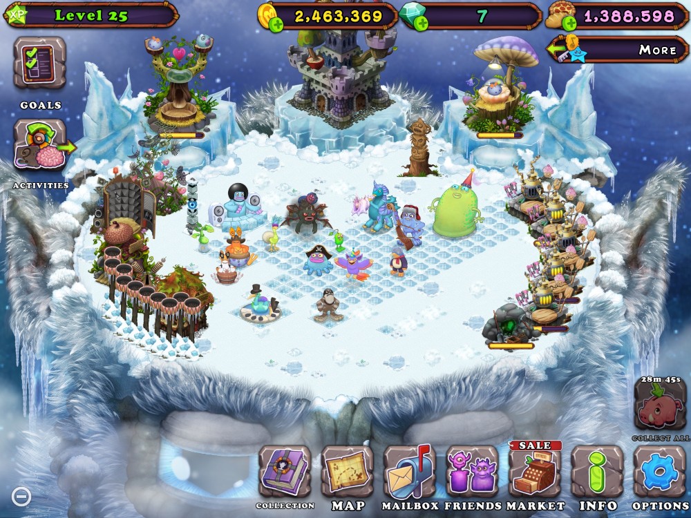 Остров холода my singing monsters вывести