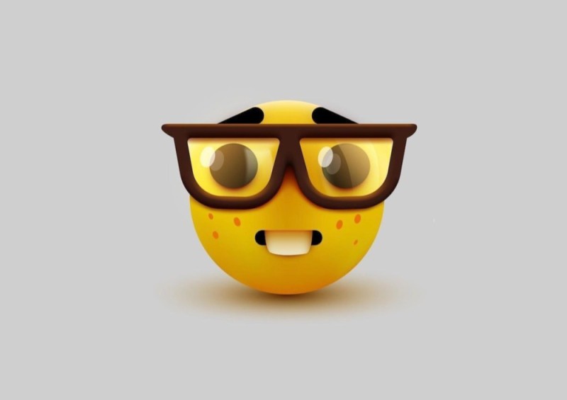 Create meme: Emoji emoticons, smiley with glasses, smiley face with black glasses