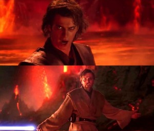 Create meme: Anakin meme, star wars Anakin, Anakin and Obi WAN