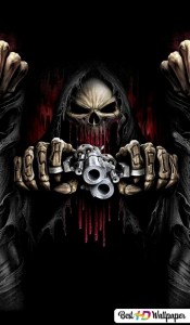 Create meme: angry skeleton, skeleton with a gun