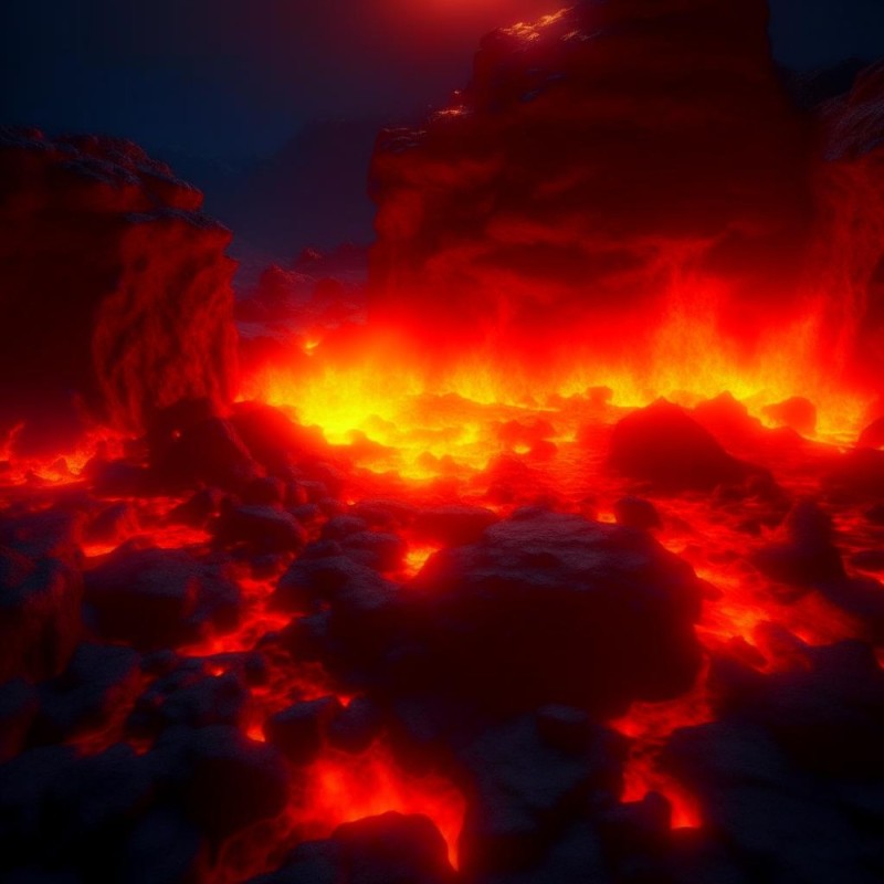 Create meme: lava magma, the eruption of the volcano , volcanoes of the earth