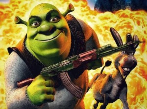 Create meme: shrek fiona, cartoon Shrek, Shrek