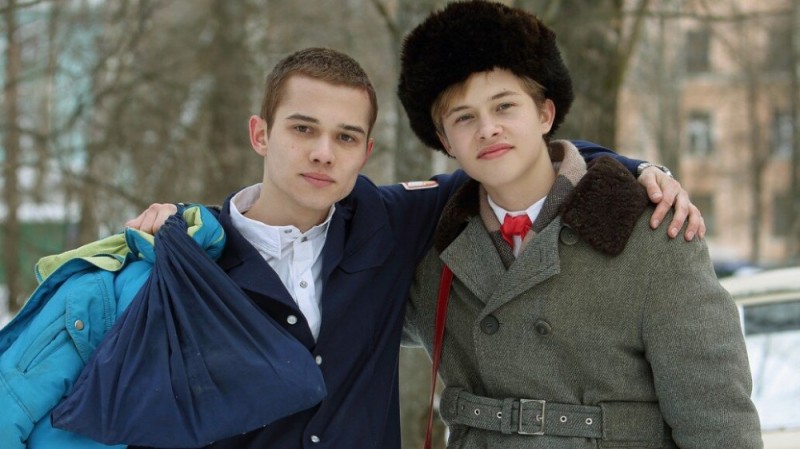 Create meme: guy , russian TV series, real boys 