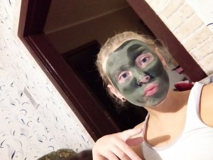 Create meme: mask, girl, face masks