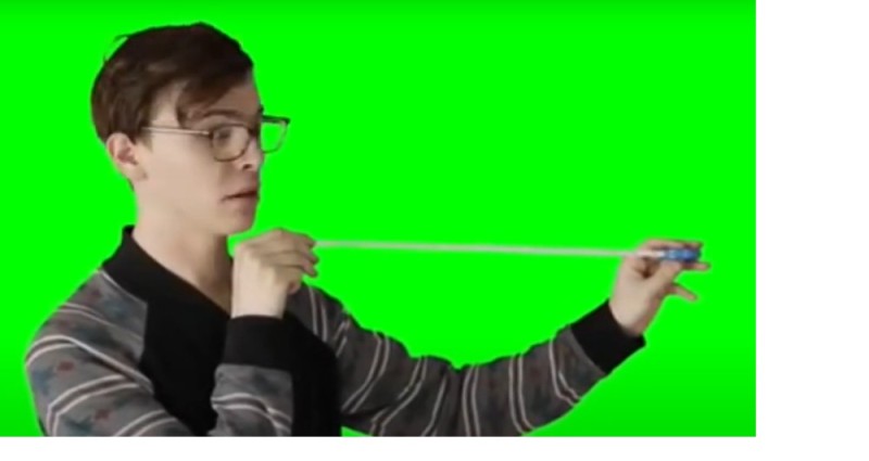 Create meme: idubbbz, idubbbz roulette, people on a green background