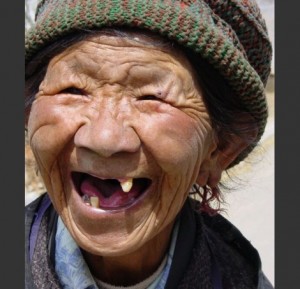 Create meme: grandmother laughs