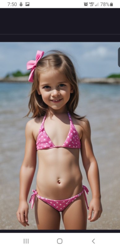 Create meme: little bikini model, swimsuit for girls, swimwear for children