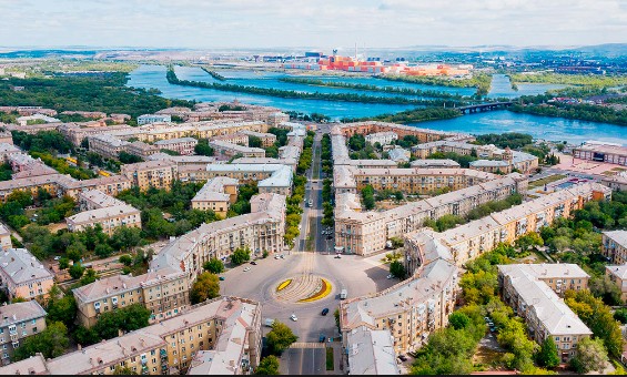 Create meme: Magnitogorsk , Magnitogorsk city, panorama magnitogorsk