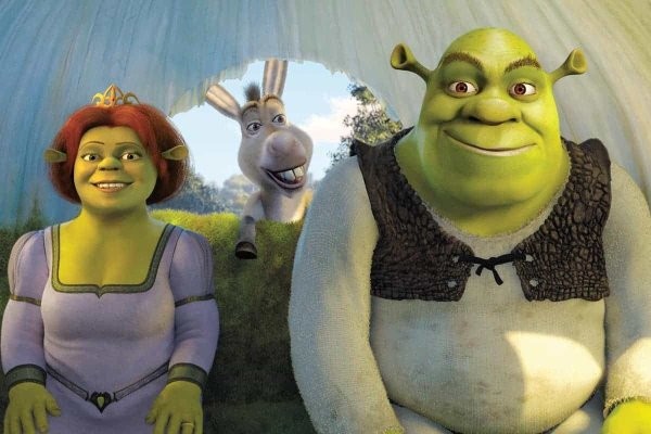 Create meme: Shrek Fiona donkey, donkey shrek 2, shrek 2 fiona