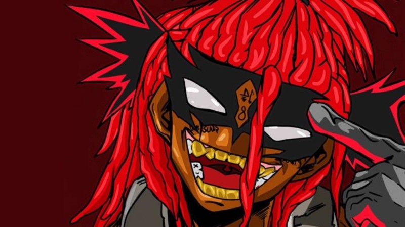 Create meme: trippie redd, Trippie redd anime, Trippy red