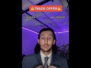 Создать мем: trade offer мем, человек, trade offer mem