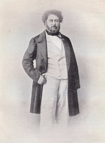 Create meme: alexander dumas, peter weil alexandre dumas and paris, father of alexandre dumas