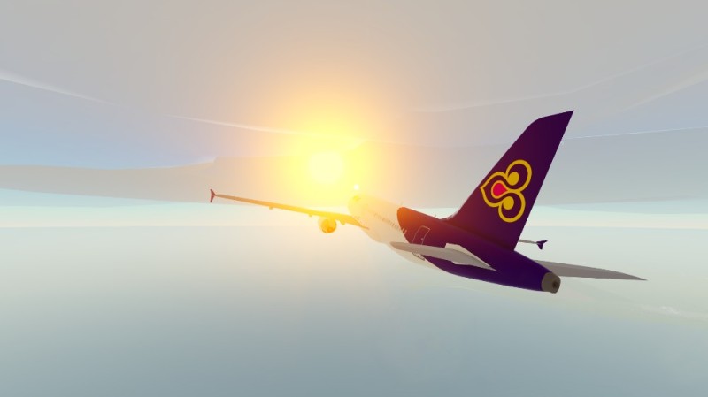 Create meme: Thai Airlines plane, thai airways international, Thai Airlines