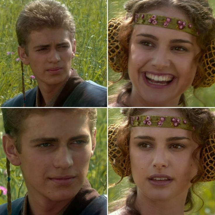 Create meme: Anakin and Padme on a picnic, Padme and Anakin, Anakin and Padme on a picnic meme