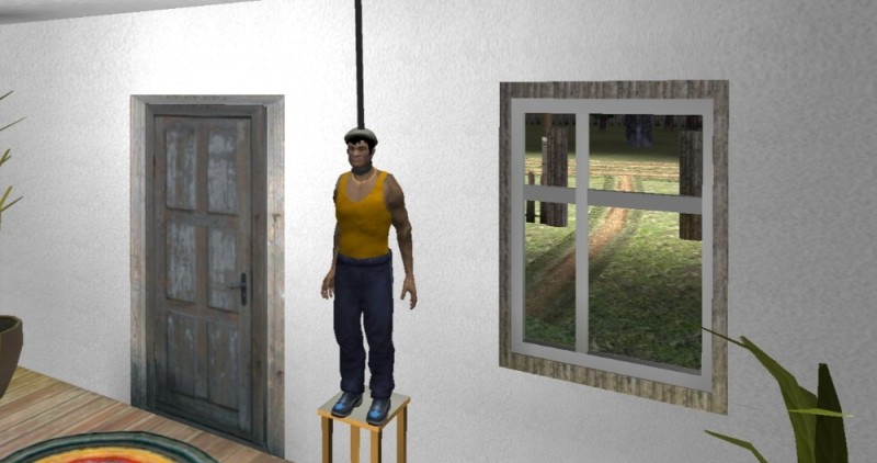 Create meme: prison escape, game gta, darkness