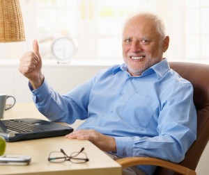 Create meme: grandfather Harold png, happy Harold, grandfather Harold meme