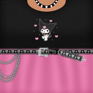 Создать мем: kuromi t-shirt для роблокс, roblox t shirts для девочек pink, футболки для роблокс для девочек лифчики