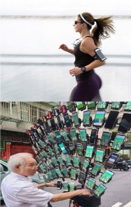 Create meme: people, mobile phone, phone