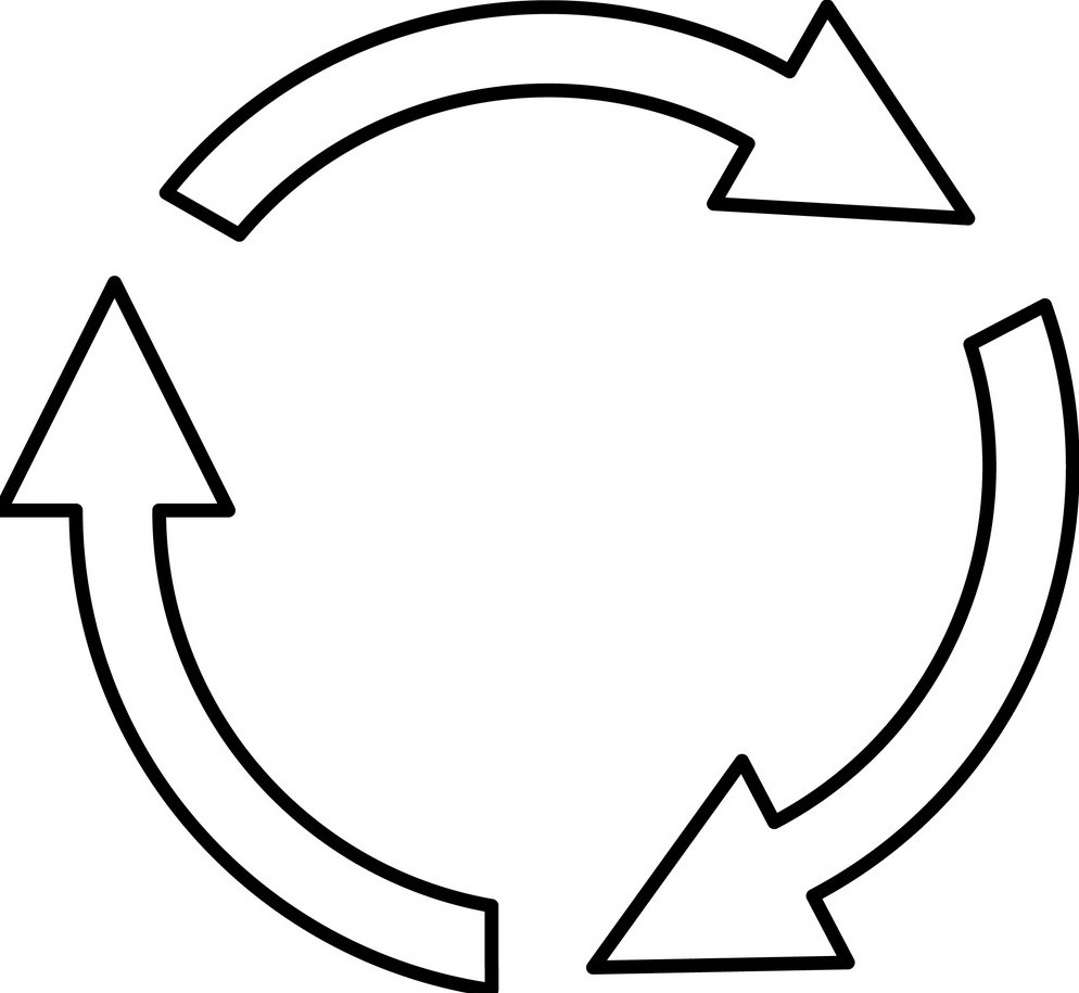 Create Meme circular Arrows The Arrow Icon Arrow Icon In A Circle 