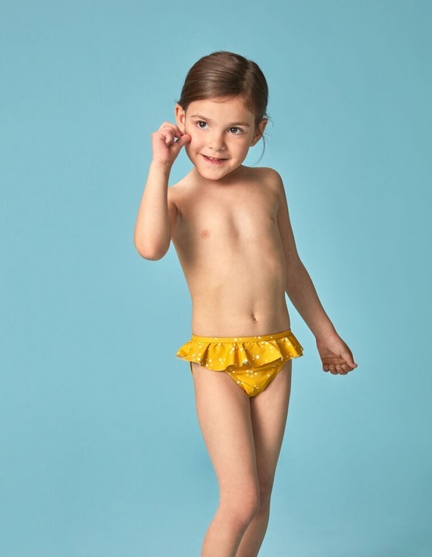 Create meme: children's swimwear for girls, swimming trunks for girls, swimsuit for girls
