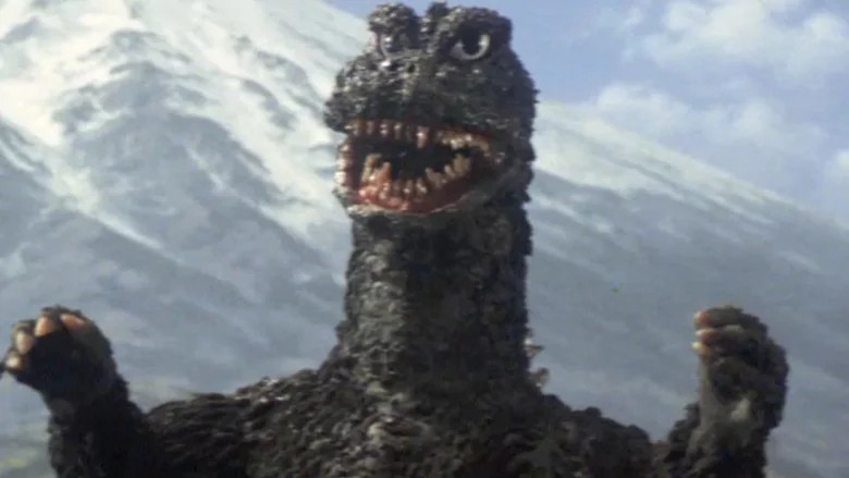 Create meme: Godzilla old, dinosaurs godzilla harry potter, godzilla 1968