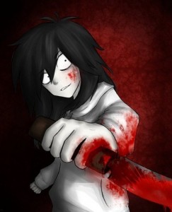 Создать мем: jeff the killer, крипипаста, джефф убийца