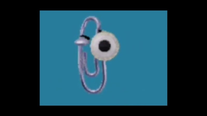 Создать мем: скрепыш (clippy), скрепка, скрепыш