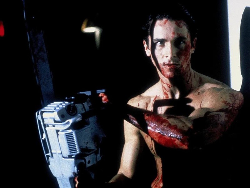 Создать мем: texas chainsaw, christian bale american psycho, кристиан бейл