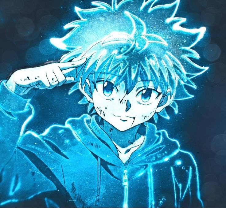 Create meme: hunter x hunter 3, killua, anime killua