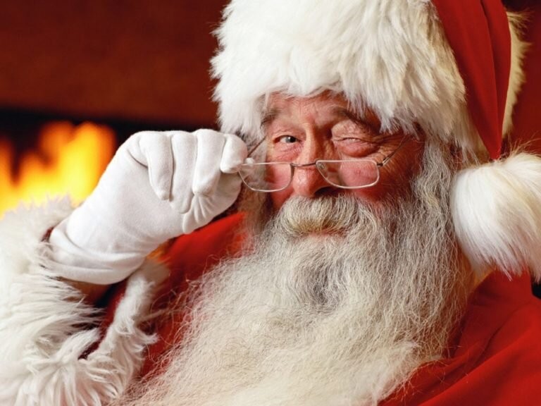 Create meme: Old Santa Claus, Santa Claus in the new year, Santa Claus Santa Claus