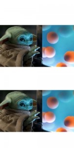 Create meme: star wars Yoda, baby Yoda, baby Yoda