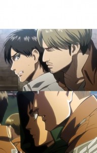 Create meme: attack of the titans anime, attack on Titan Levi ova 1, Attack of the titans