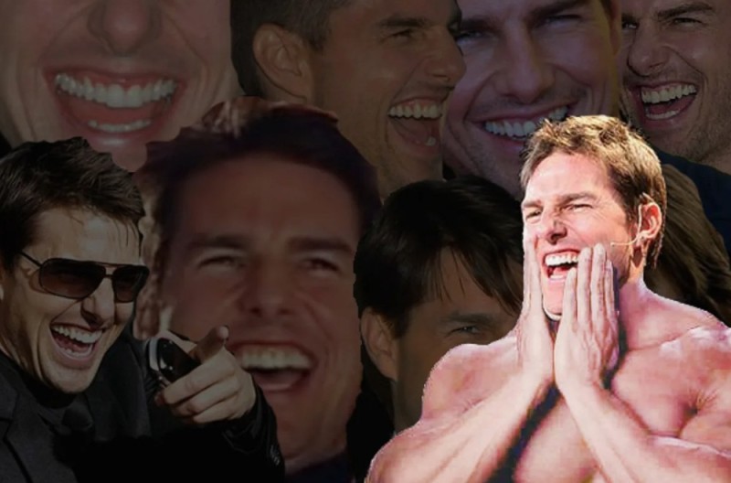 Create meme: laughing meme, Tom cruise , laughing Tom cruise