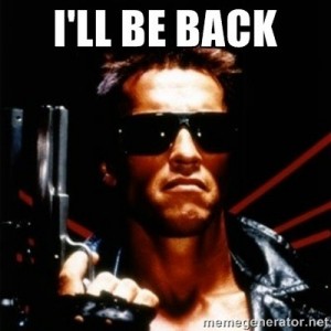 Create meme: terminator, Arnie the terminator