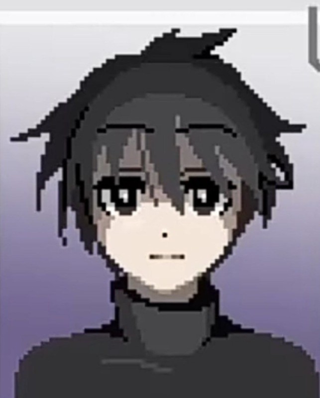 Create meme: kirito pixel art, pixel kirito, anime characters