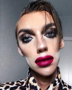Create meme: to repeat the makeup, beauty blogger Andrei Petrov, makeup