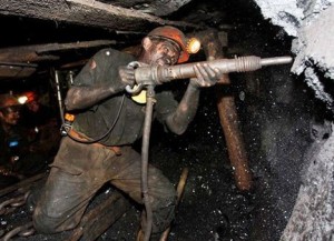 Create meme: miner in the mine
