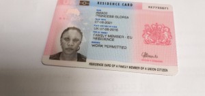 Создать мем: biometric residence permit uk, permit, residence permit card uk