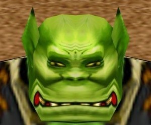 Create meme: Orc from Warcraft 3 meme, meme Orc, Orc from Warcraft