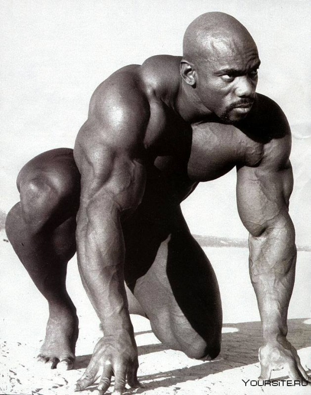 Create meme: flex wheeler, athlete flex wheeler, negro bodybuilder