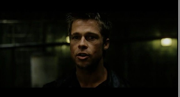 Create meme: the second rule of fight club, Tyler durden, the first rule of fight club