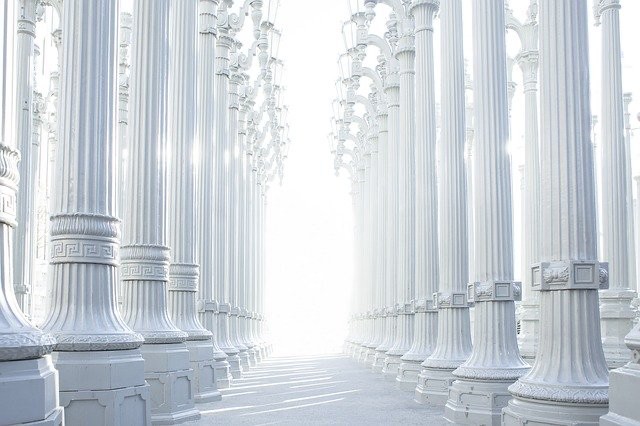 Create meme: column background, The white column, ancient Greece aesthetics of the column