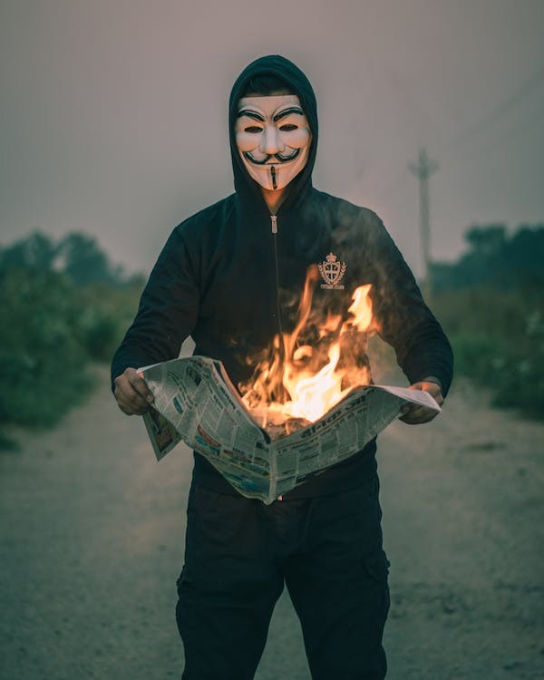 Create meme: guy fawkes anonymous, guy Fawkes , anonymous mask 