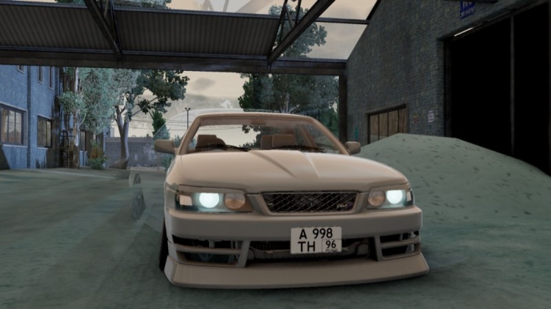 Создать мем: toyota chaser jzx 100, тойота чайзер мта, toyota mark 2 100 gta 4