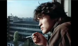 Create meme: Viktor Tsoi, needle remix, the needle 1988