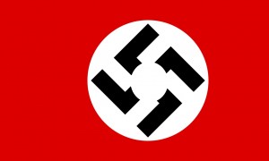 Create meme: hitler, swastika, nazi germany