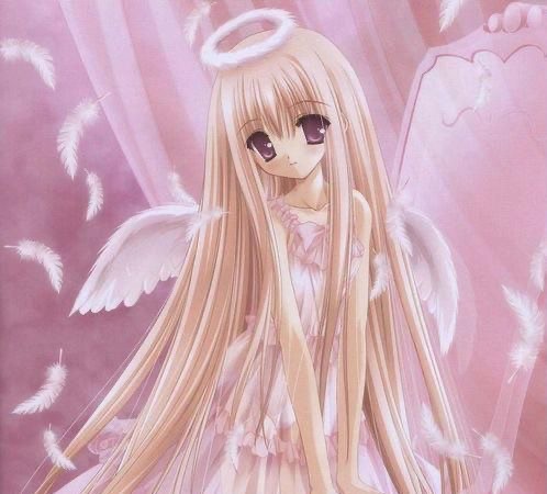 Create meme: anime , anime angels, angel girl anime