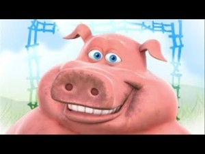Create meme: pig, pig pig, barnyard pig